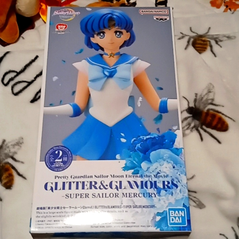 Sailor Moon Glitter and Glamours super sailor mercury